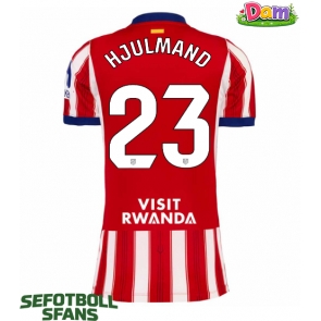 Atletico Madrid Morten Hjulmand #23 Hemmatröja Kvinnor 2026-27 Kortärmad